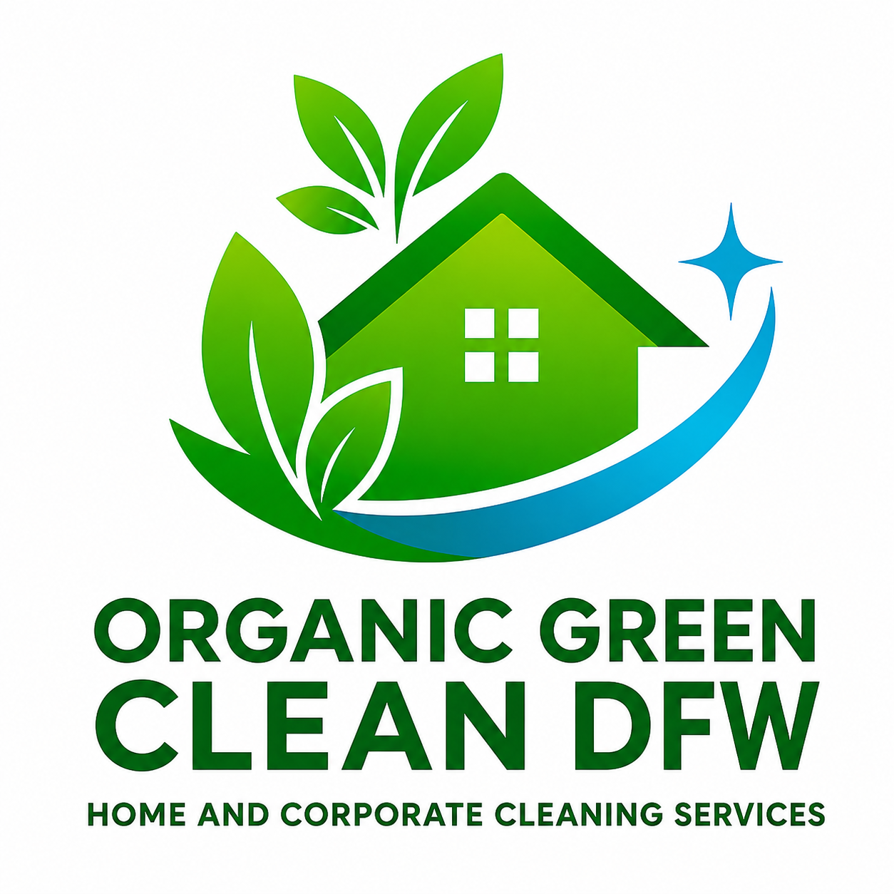 Organic Green Clean DFW Large Logo